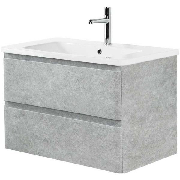 Тумба подвесная BelBagno Albano-CER 80 Cemento Verona Grigio (ALBANO-CER-800-2C-SO-CVG) Тумба подвесная BelBagno Albano-CER 80 Cemento Verona Grigio (ALBANO-CER-800-2C-SO-CVG)