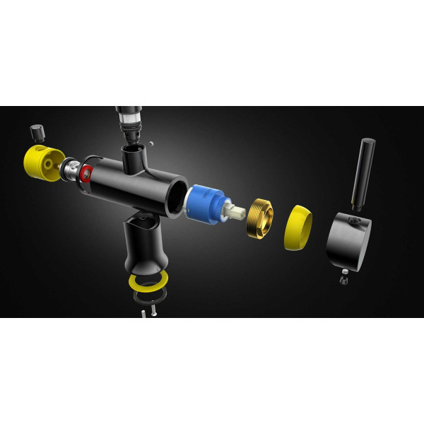 Смеситель для кухни Omoikiri Nagano-GM вороненая сталь (4994179) Смеситель для кухни Omoikiri Nagano-GM вороненая сталь (4994179)