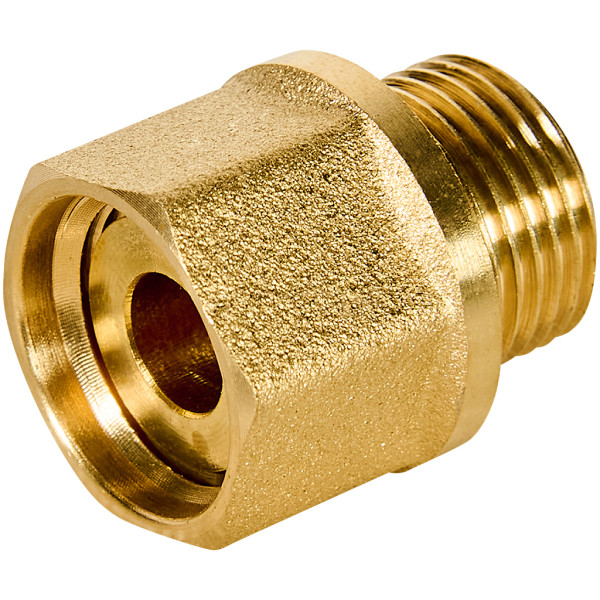 Клапан отсекающий 3/8" Rommer (латунь) RVA-0005-001010 Клапан отсекающий 3/8" Rommer (латунь) RVA-0005-001010