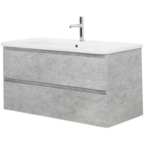 Тумба подвесная BelBagno Albano-CER 105 Cemento Verona Grigio (ALBANO-CER-1050-2C-SO-CVG)