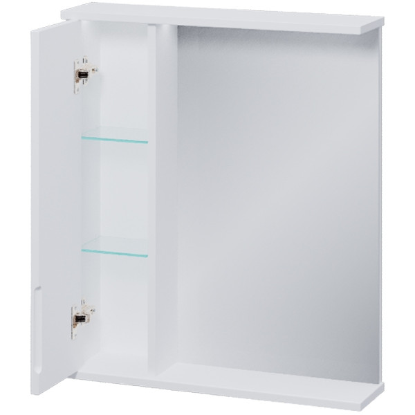 Шкаф зеркальный Volna Lake 600x700 белый (zsLAKE60.L-01) Шкаф зеркальный Volna Lake 600x700 белый (zsLAKE60.L-01)