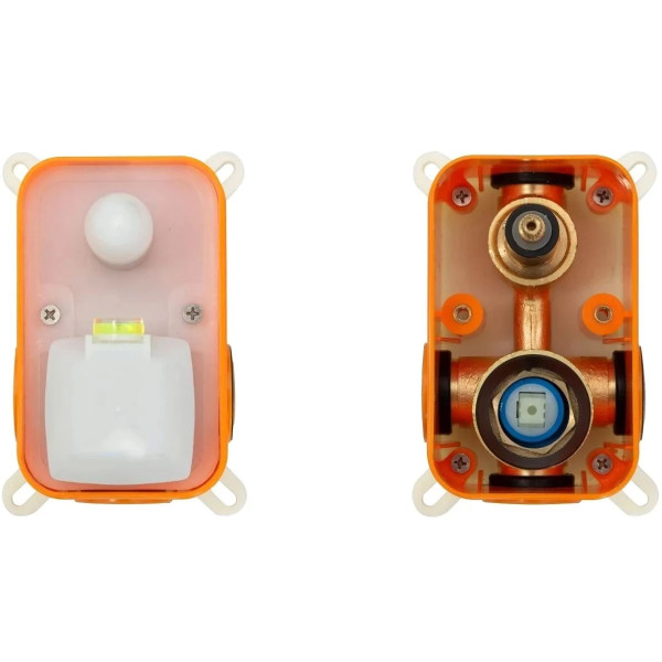 Душевая система для ванны с верхним душем Rea Lungo + Box Gold mat (REA-P6609)