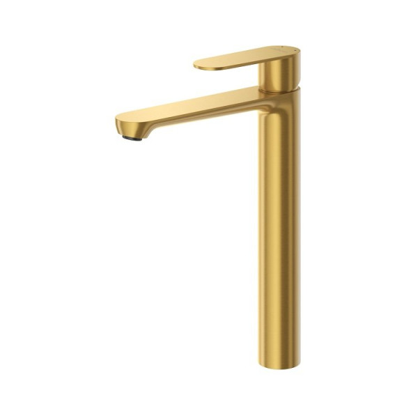 Смеситель для раковины Cezares Stylus брашированное золото матовый (STYLUS-LC-BORO-W0)