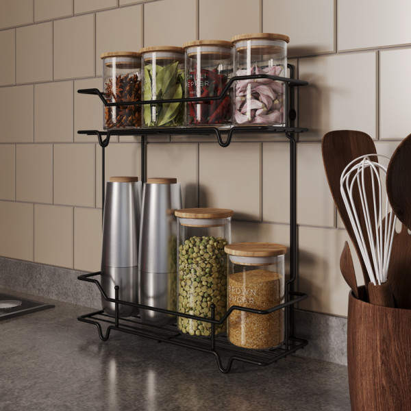 Полка для ванной комнаты Milardo Grid 13,6x36,1x36,3 хром (GRICS2BM44)