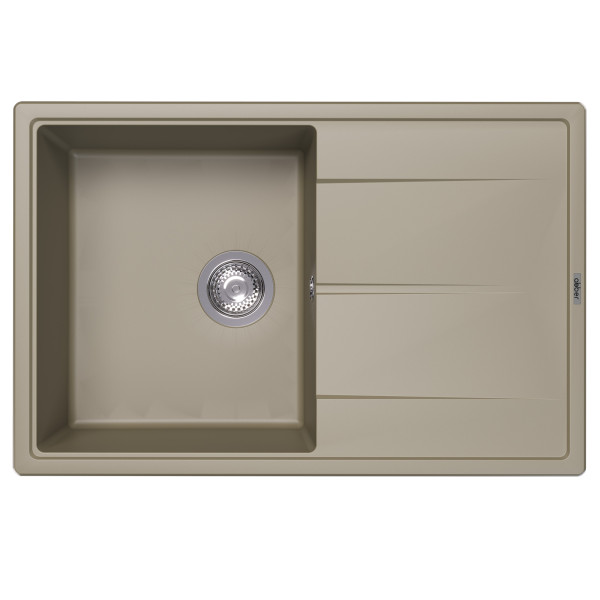 Мойка для кухни Abber Quarz 51x78x21,7 песочная (AQ2904S)