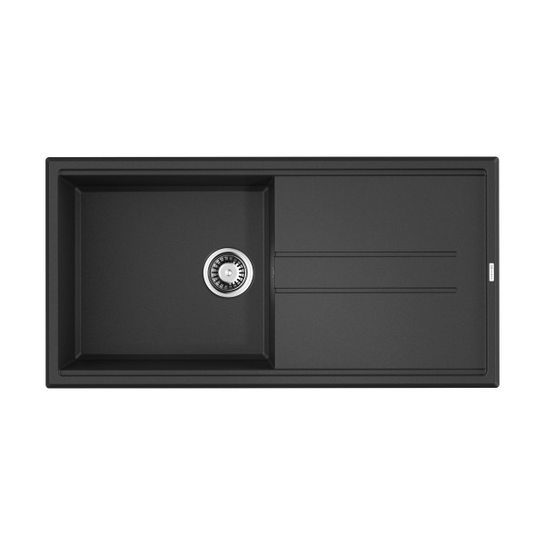 Мойка для кухни врезная Omoikiri Tedori 100-BL Tetogranit/черный (4993916) Мойка для кухни врезная Omoikiri Tedori 100-BL Tetogranit/черный (4993916)