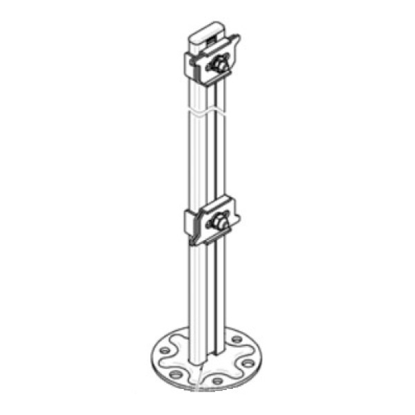 Кронштейн Buderus напольный тип KH5 (для радиаторов высотой 300-600 мм.) (KH570)