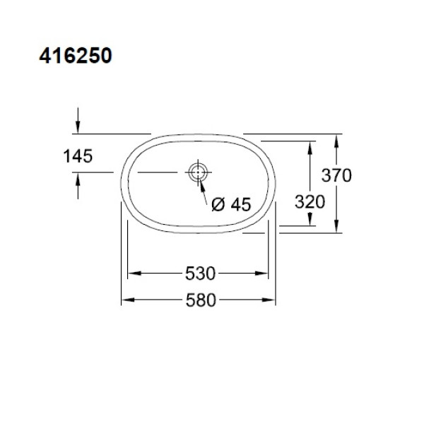 Раковина врезная VILLEROY & BOCH O'Novo (41625001) Раковина врезная VILLEROY & BOCH O'Novo (41625001)