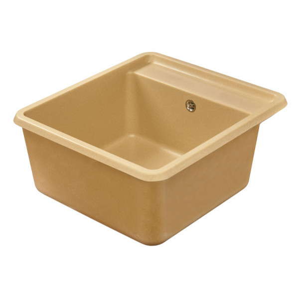 Мойка для кухни врезная Aquaton Беллис 510x570x250 латте (1.A724.9.32B.S26.0)