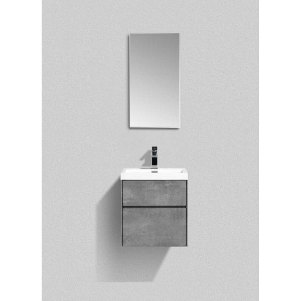 Тумба подвесная BelBagno Pietra Mini 50AS Stucco Cemento (PIETRA MINI-500AS-2C-SO-SCM) Тумба подвесная BelBagno Pietra Mini 50AS Stucco Cemento (PIETRA MINI-500AS-2C-SO-SCM)
