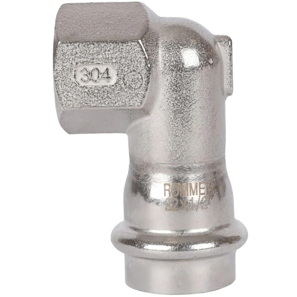 Переход угловой 22х1/2"В Rommer из нержавеющей стали (пресс) (RSS-0009-002212) Переход угловой 22х1/2"В Rommer из нержавеющей стали (пресс) (RSS-0009-002212)