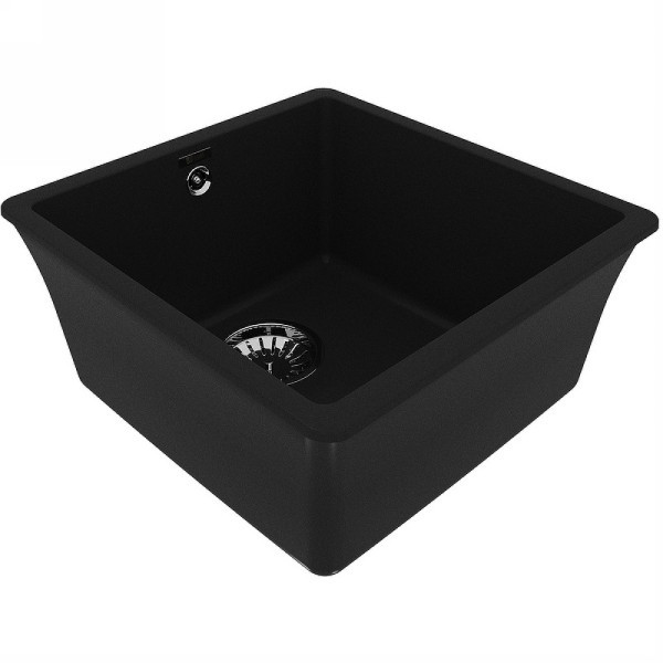Мойка для кухни врезная Lemark Sinara 400-U 400x420 антрацит (9910061)