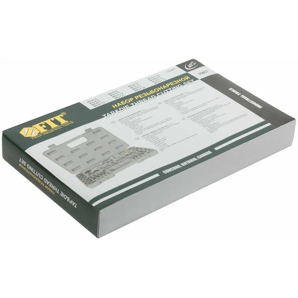 Лерки-метчики для мягкого металла FIT набор 20шт. (70780)