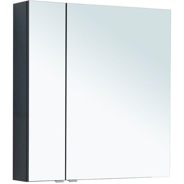 Зеркало-шкаф Aquanet Алвита New 80x85 антрцит (00277535)