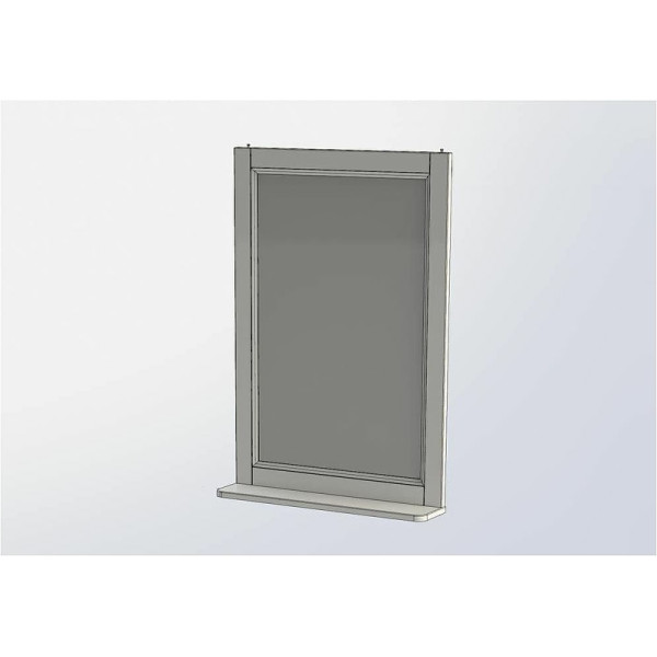 Зеркало Aquanet Бостон 61x89,5 белый (00209675) Зеркало Aquanet Бостон 61x89,5 белый (00209675)