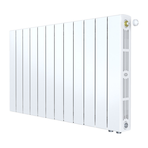 Радиатор биметаллический Rifar SUPReMO Ventil R 500 (12 секций, НП прав подкл. 50 мм.) (RS50012VR)