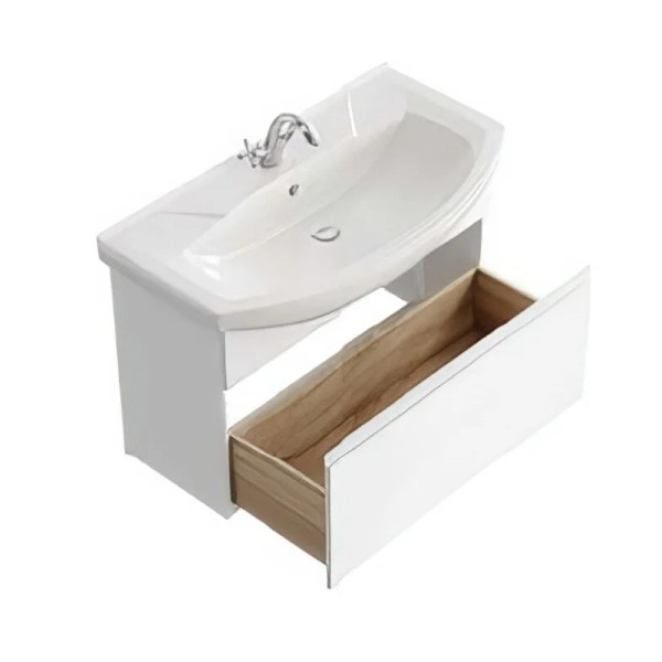 Тумба подвесная Aqwella Rodos 875x455x596 белый (ROD01081)