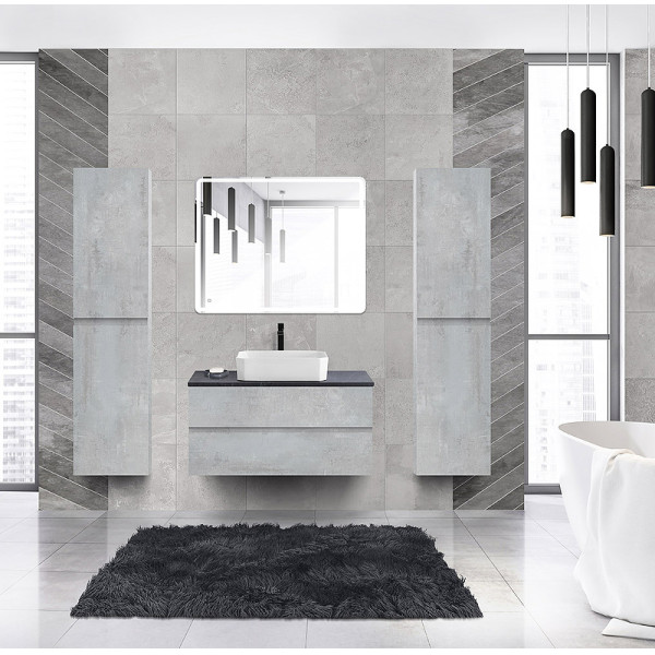Тумба подвесная Cezares Molveno 46 100x50 Beton (MOLVENO 46-100-2C-SO-BET) Тумба подвесная Cezares Molveno 46 100x50 Beton (MOLVENO 46-100-2C-SO-BET)