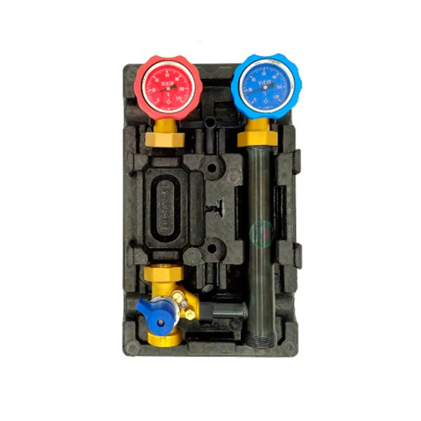 Насосная группа смесительная с трехходовым клапаном DN 25 Vieir (без насоса, подача слева) (VR220L)