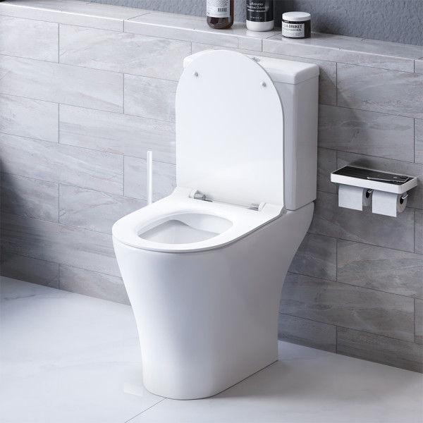 Унитаз-компакт AM.PM Sirius безободковый с сиденьем микролифт (DX86C8600SC) Унитаз-компакт AM.PM Sirius безободковый с сиденьем микролифт (DX86C8600SC)