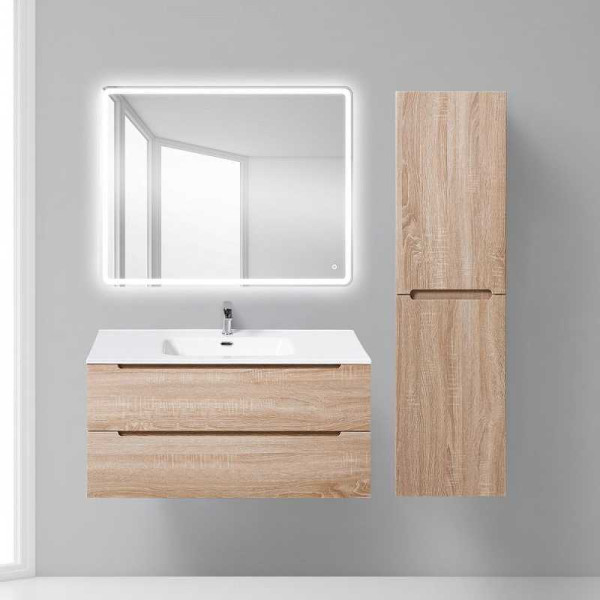 Тумба подвесная BelBagno Etna 100 Rovere Bianco (ETNA-1000-2C-SO-WO-P)