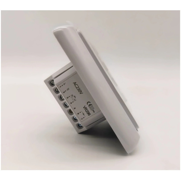 Термостат программируемый комнатный с датчиком температуры пола Vieir (220В) (VR296) Термостат программируемый комнатный с датчиком температуры пола Vieir (220В) (VR296)