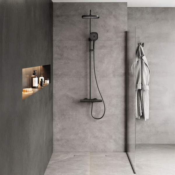 Лоток душевой 500 мм сифон 360 комбинированный затвор двухсторонняя решетка хром Iddis (975B5SB00DZ)