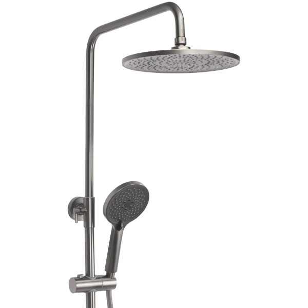 Душевая система с изливом Rea Avalon Titanium (REA-P2401)