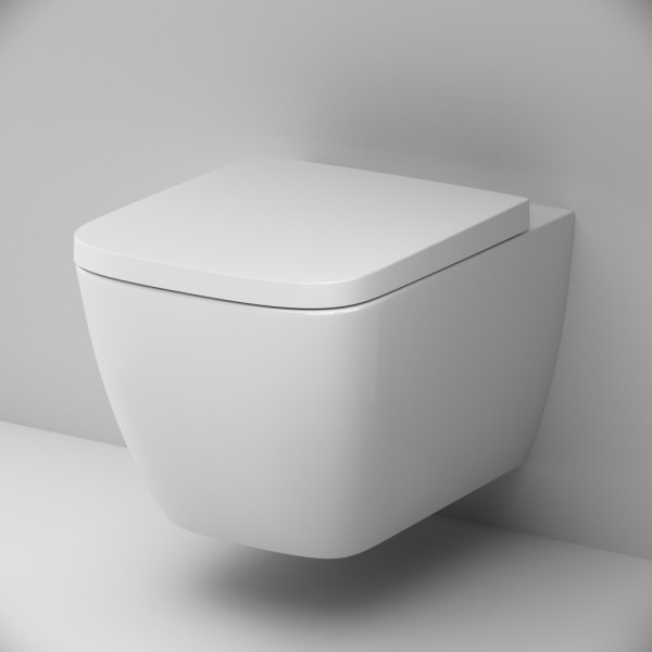 Унитаз подвесной AM.PM Gem Aquaspin с сиденьем микролифт белый (C901901SC)