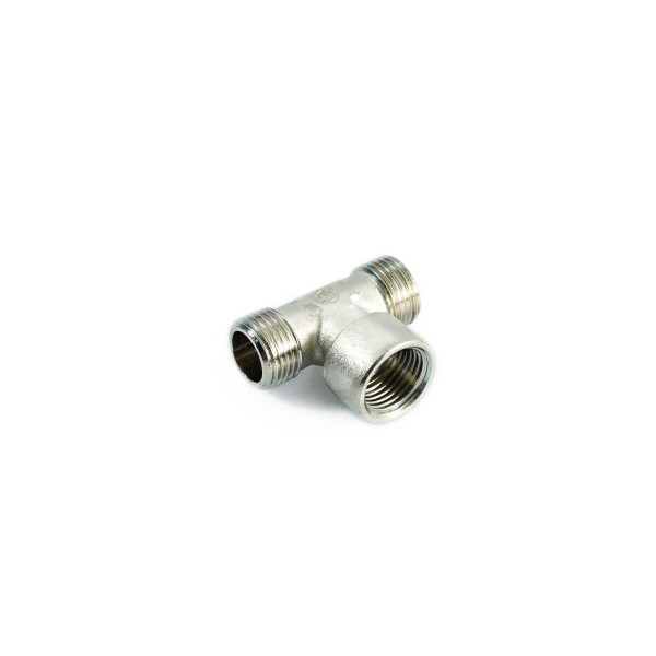 Тройник 1/2" НВН General Fittings (никель) 270012N040404A