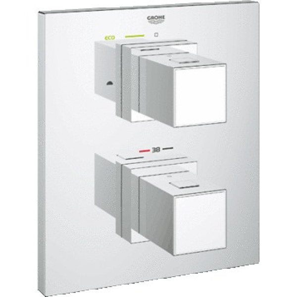 Смеситель термостатический для ванны Grohe Grohtherm Cube (19958000)