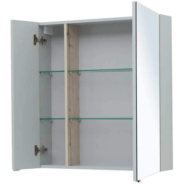 Зеркало-шкаф Aquanet Алвита New 80x85 серый (00277536) Зеркало-шкаф Aquanet Алвита New 80x85 серый (00277536)