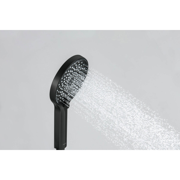 Душевая лейка Aquatek Лугано черный матовый (AQ2201MB)