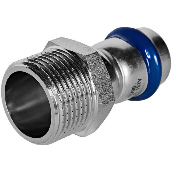 Переход 22х1"Н Stout SSS-2021 ВПр-НР (нерж.ст., пресс) SSS-2021-000221