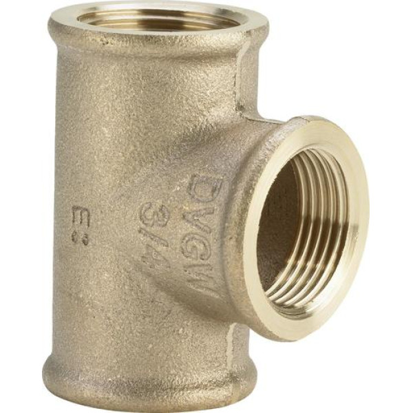 Тройник переходной 1"х3/4"х1" (бронза) Viega (264 420 / 3130)