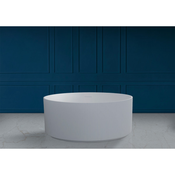 Ванна из искусственного камня Abber Stein 150x150 белая матовая (AS9679)