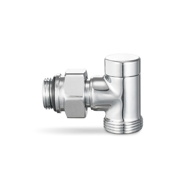 Фитинг угловой со встроенным шаровым краном 1/2"х3/4"(18)ЕК Varmega VMDV22 (хром) (VMDV22-400415) Фитинг угловой со встроенным шаровым краном 1/2"х3/4"(18)ЕК Varmega VMDV22 (хром) (VMDV22-400415)