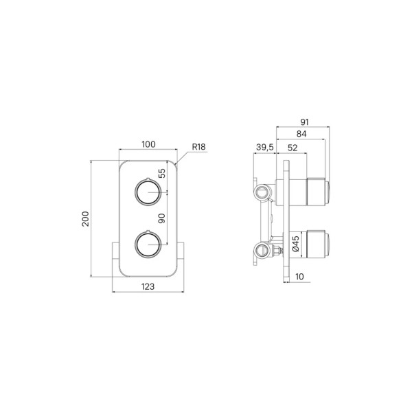 Смеситель для душа Iddis Slide черный матовый (SLIBLBTi67)