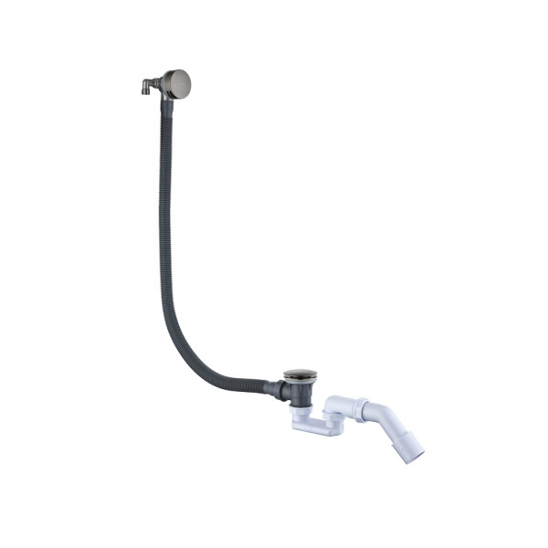 Обвязка для ванны Boheme функция наполнения Gun metal (631-GM)