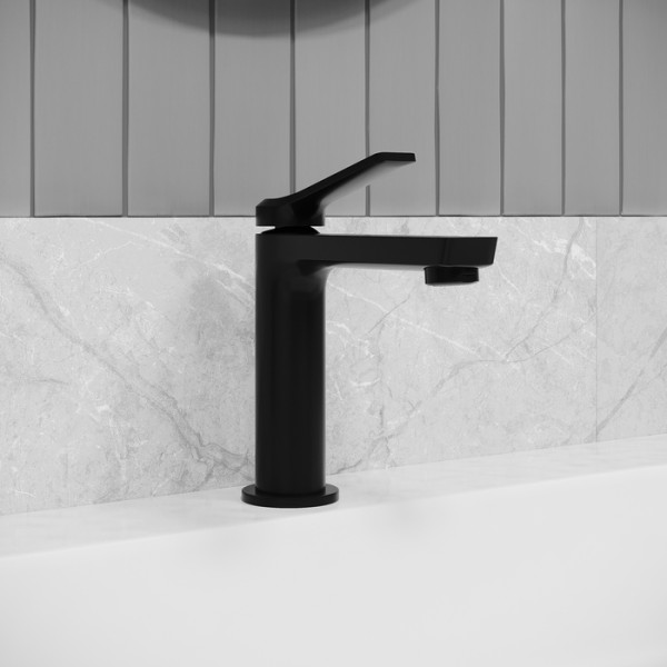 Смеситель для раковины Iddis Parker черный (PARBL00i01)