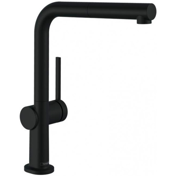 Смеситель для кухни Hansgrohe M54 Talis 270 с выдвижным изливом черный (72808670) Смеситель для кухни Hansgrohe M54 Talis 270 с выдвижным изливом черный (72808670)