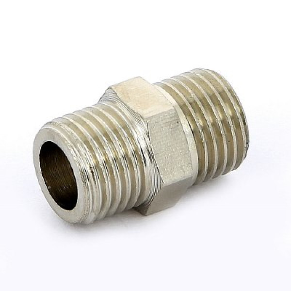 Ниппель 1/4" никелированный Uni-Fitt (600N0000)