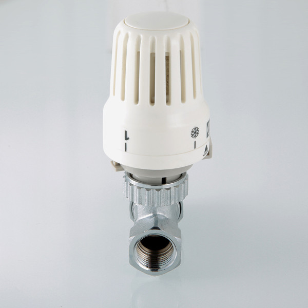 Комплект термостатический прямой 1/2" Valtec VT.048.N (2 в 1) (VT.048.N.04)