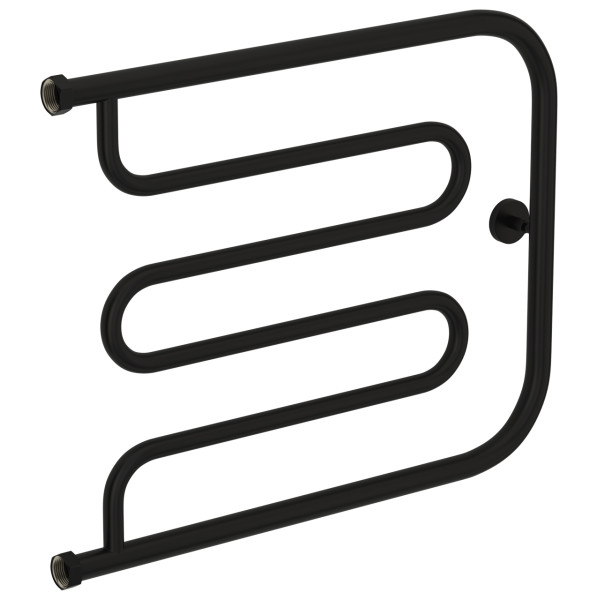 Полотенцесушитель водяной Сунержа Лира+ 500x650 1НГ матовый чёрный (31-4011-5065)