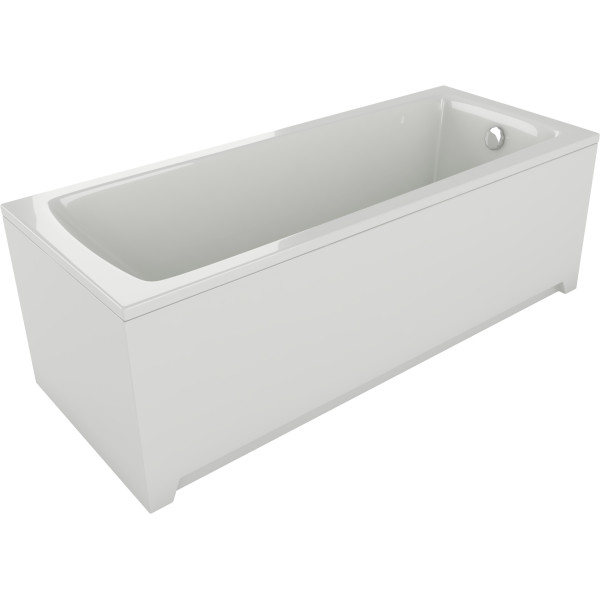 Ванна акриловая Акватек Либра New 170х70 на каркасе, с фронтальным экраном, слив-перелив Ванна акриловая Акватек Либра New 170х70 на каркасе, с фронтальным экраном, слив-перелив