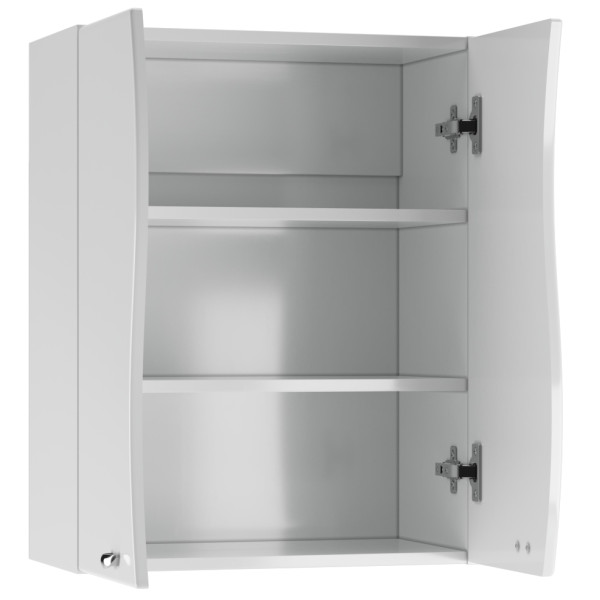 Шкаф подвесной Волна 02-55 Айсберг (разобранный) Домино (DA1066HR) Шкаф подвесной Волна 02-55 Айсберг (разобранный) Домино (DA1066HR)