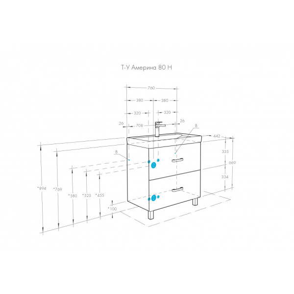 Тумба напольная Aquaton Америна 760x442x688 белый (1.A169.4.01A.M01.0) Тумба напольная Aquaton Америна 760x442x688 белый (1.A169.4.01A.M01.0)