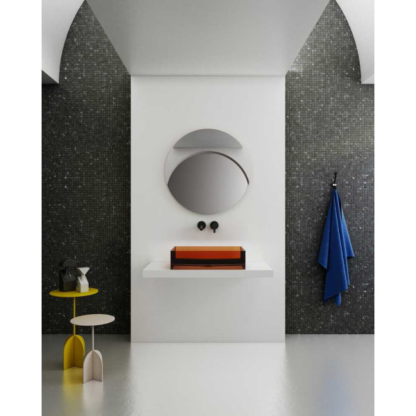 Раковина накладная ABBER Kristall 60x40 коричневая (AT2803Opal) Раковина накладная ABBER Kristall 60x40 коричневая (AT2803Opal)