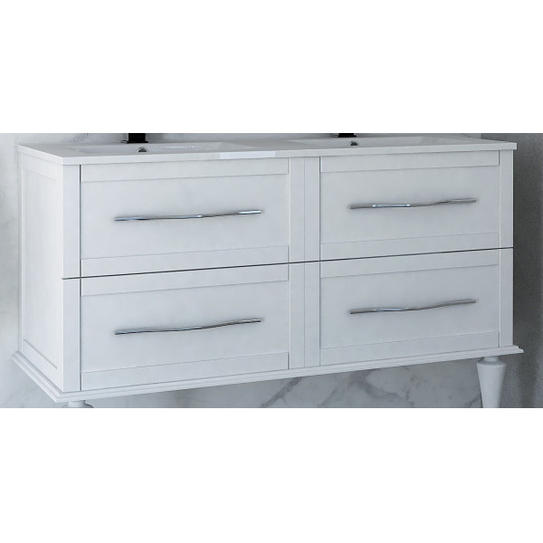 Тумба подвесная Cezares Tiffany 120x55 Bianco Opaco (54954) Тумба подвесная Cezares Tiffany 120x55 Bianco Opaco (54954)