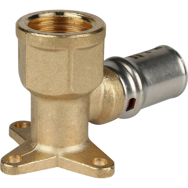 Водорозетка 16x1/2" короткая Stout (пресс) (SFP-0018-001216) Водорозетка 16x1/2" короткая Stout (пресс) (SFP-0018-001216)